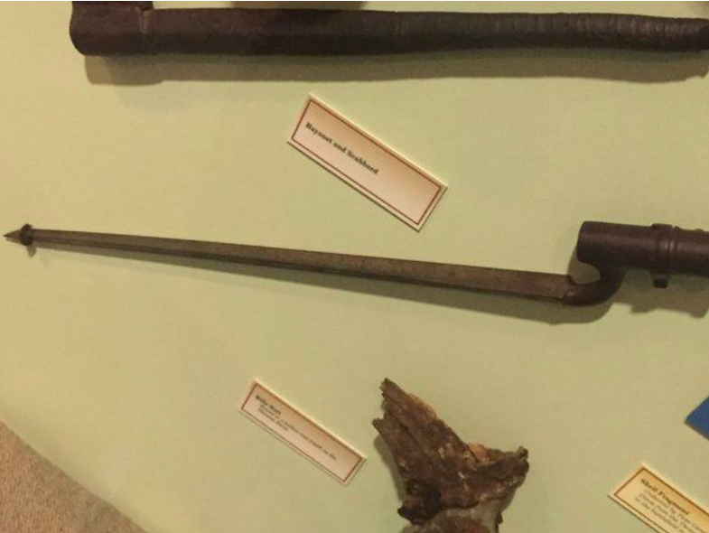 Civil War Weapons: Just poke the zombie with this: they will instantly turn into zombie soup. 