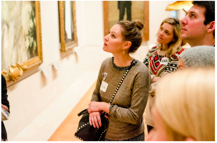 Bringing your team to the museum is a great stress reliever. 